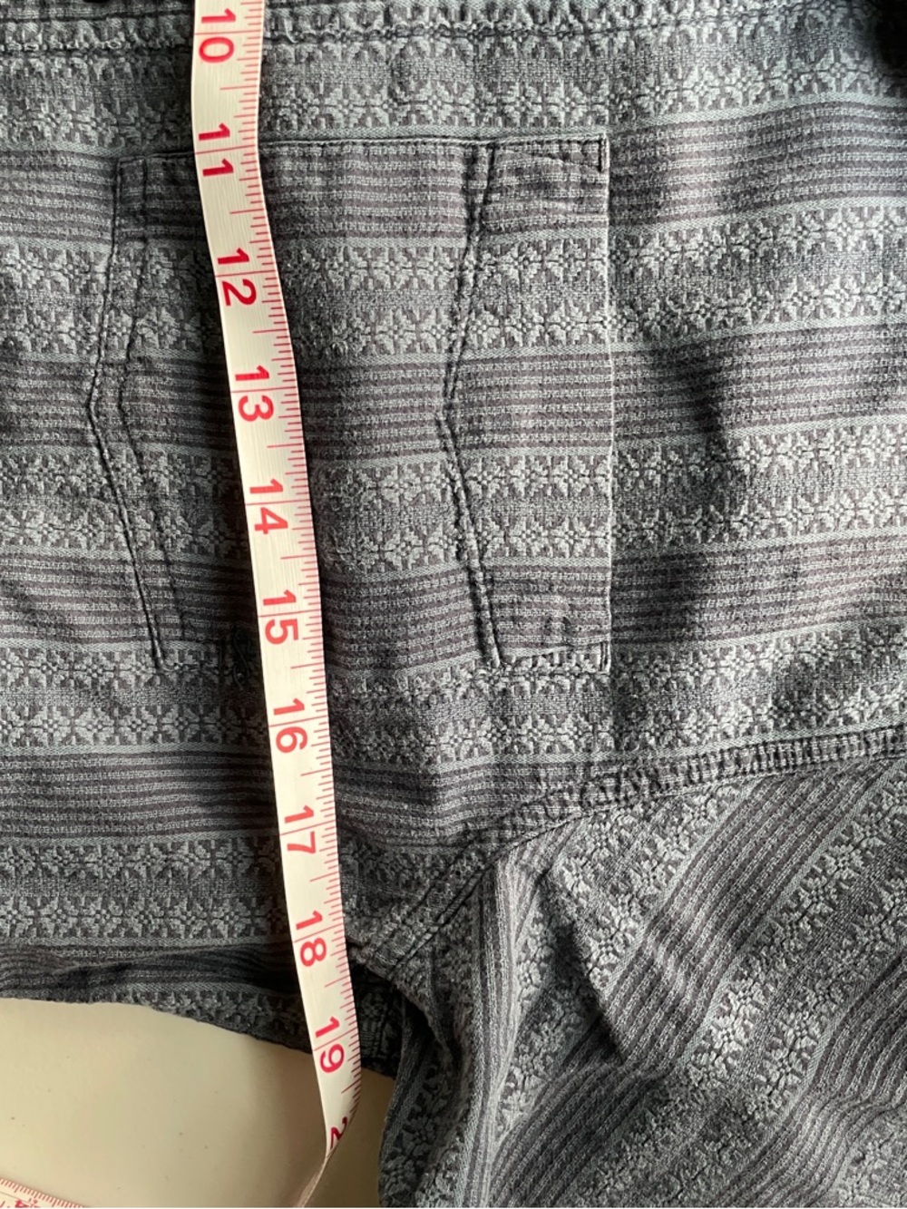 Prana Short-Sleeve Button-Up Shirt in Charcoal Gray - Picture 7 of 10
